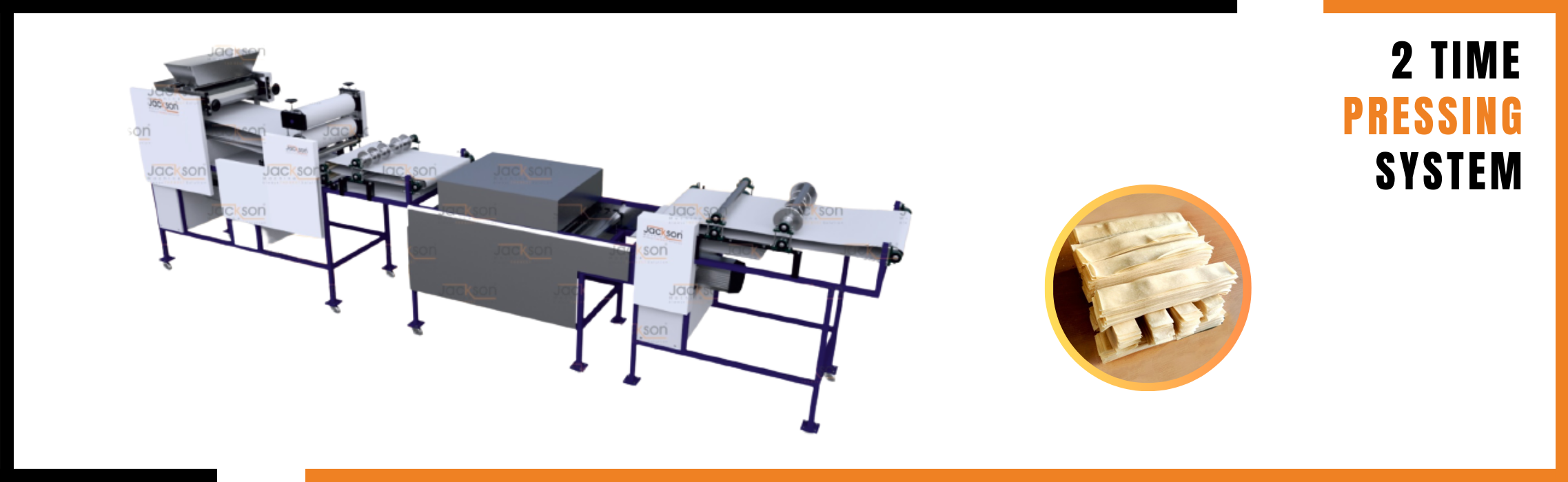 samosa Patti Machine (2 Time Pressing System)